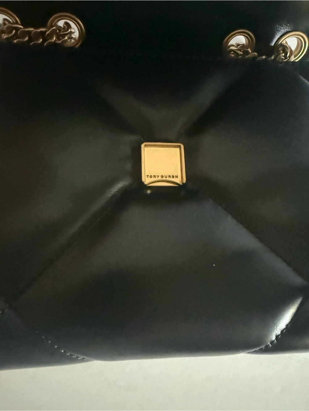 Tory Burch Kira Diamond Quilted Convertible Leather Shoulder Bag - Picture 10 of 11